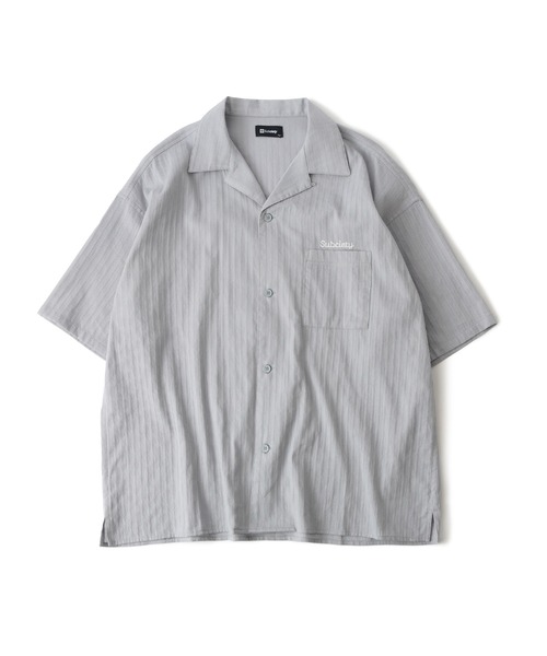 【SATUR】 Stripe Collar T-Shirt / 追跡付 SATUR】 Stripe Collar T-Shirt / 追跡付 SATUR】 Stripe Collar