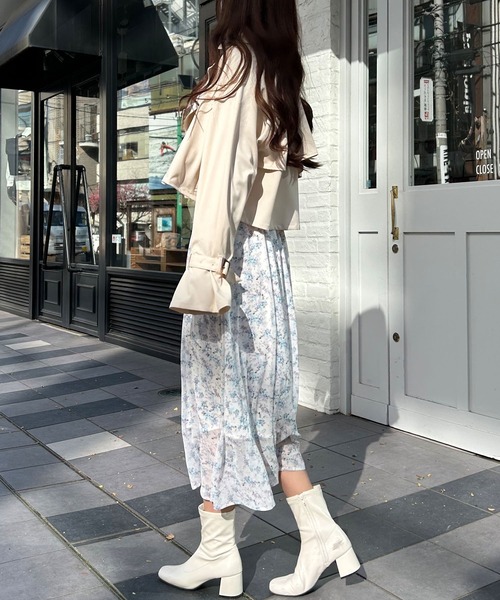 INGNI(イング)の「ショート丈トレンチコート(トレンチコート・レディース・ライトベージュ/ベージュ・M)」の20枚目の写真