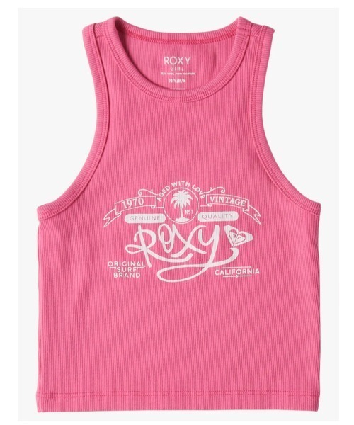 ROXY（ロキシー）の「VINTAGE ROXY BBT RG/ロキシーキッズフロントグラフィックロゴタンクトップ（タンクトップ・キッズ・ネイビー/ピンク・130/140/150/120/110）」の8枚目の写真