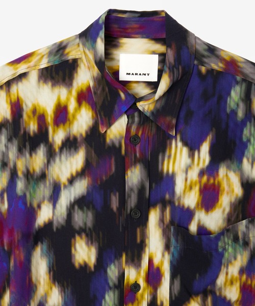 ISABEL MARANT（イザベルマラン）の「半袖シャツ（シャツ/ブラウス・メンズ・ブラック×イエロー・S/M）」の3枚目の写真