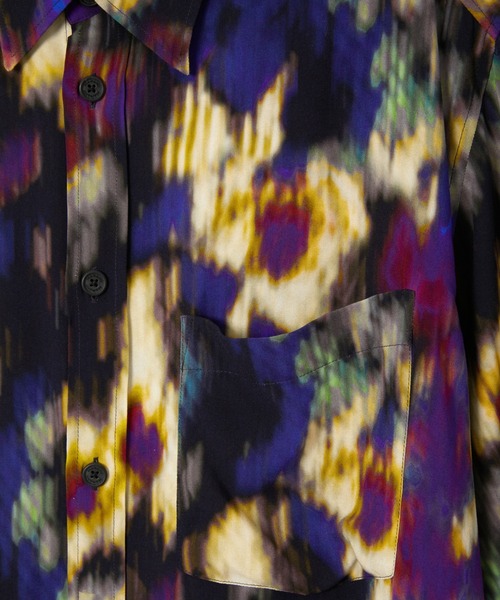 ISABEL MARANT（イザベルマラン）の「半袖シャツ（シャツ/ブラウス・メンズ・ブラック×イエロー・S/M）」の4枚目の写真