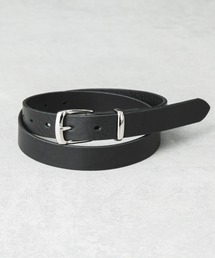 NANO universe | 日本製イタリーレザーナローソリッドベルト(ベルト)