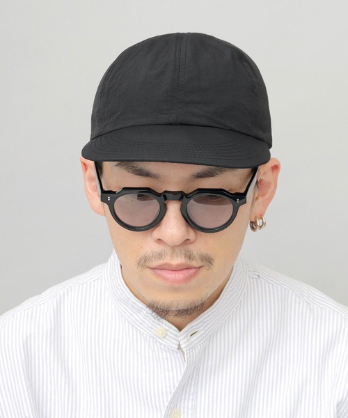 美品♡雰囲気抜群♡♡ soe / GRUNGY BASEBALL JACKET セール】撥水 軽量 ナイロン SHUNNA ロングビル ソフトつば