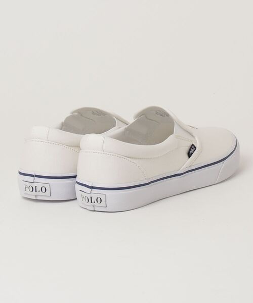 POLO RALPH LAUREN(ポロ ラルフ ローレン)の「Keaton Polo ベア スリップオン スニーカー(スリッポン・メンズ・ナチュラル・9.5D/9D/8.5D/8D/7.5D/7D/6D/5D/4D/10.5D/10D)」の5枚目の写真