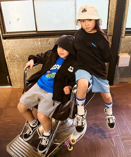 XLARGE KIDS（エクストララージキッズ）の「ボックスゴリラハット（ハット・キッズ・ブラック/ホワイト/ベージュ・XS(48-52)/S(52-56)）」の15枚目の写真