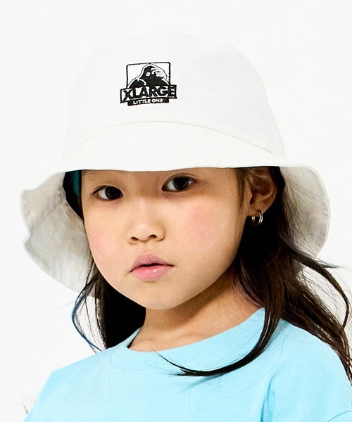 XLARGE KIDS（エクストララージキッズ）の「ボックスゴリラハット（ハット・キッズ・ブラック/ホワイト/ベージュ・XS(48-52)/S(52-56)）」の19枚目の写真