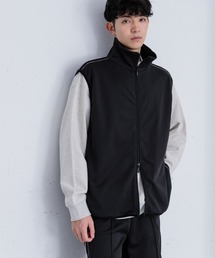 SENSE OF PLACE by URBAN RESEARCH | トラックジャージラインベスト(ベスト)