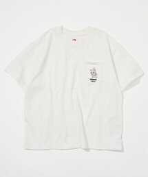 FREAK'S STORE | SAUVENIR/サウベニア SAUVENIR×にぼしら/別注 SAUVENIR SHIRASU ショートスリーブポケットTシャツ/しらす(Tシャツ/カットソー)