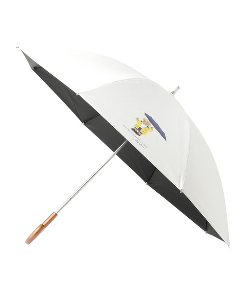 POLO RALPH LAUREN(ポロ ラルフ ローレン)の「遮光100% 遮熱 晴雨兼用日傘 長傘 軽量 レインベア(長傘・レディース・ベージュ/ダークブルー/オフホワイト/ブルー系その他3/カーキ・FREE)」の15枚目の写真