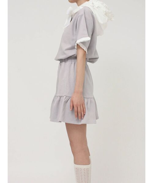 merry jenny（メリージェニー）の「リボンフードミニワンピース（ワンピース・レディース・ラベンダー/ブルー/オフホワイト・FREE）」の18枚目の写真