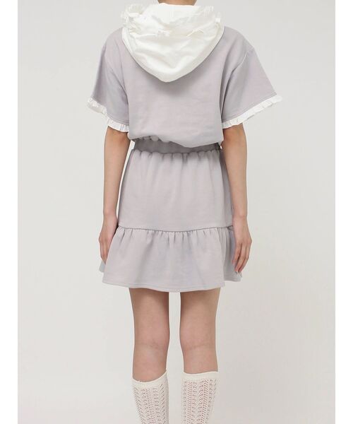 merry jenny（メリージェニー）の「リボンフードミニワンピース（ワンピース・レディース・ラベンダー/ブルー/オフホワイト・FREE）」の19枚目の写真