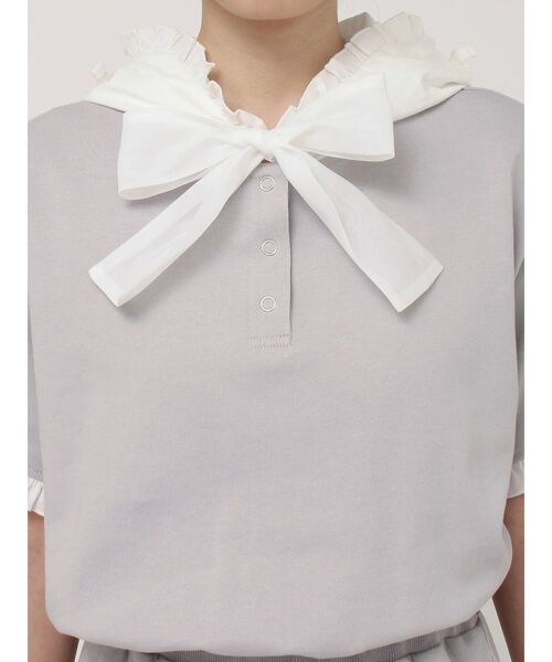 merry jenny（メリージェニー）の「リボンフードミニワンピース（ワンピース・レディース・ラベンダー/ブルー/オフホワイト・FREE）」の20枚目の写真