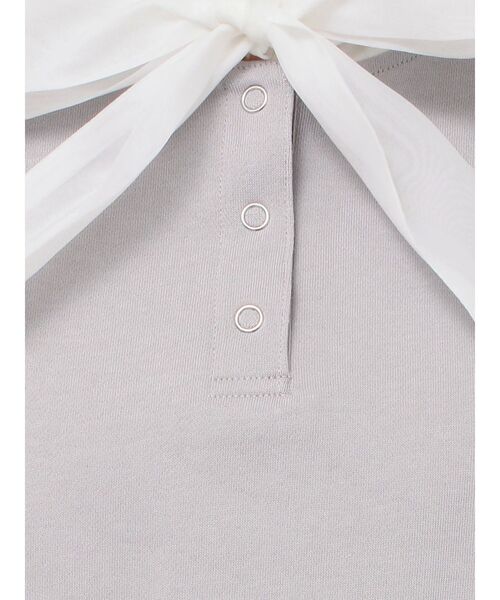 merry jenny（メリージェニー）の「リボンフードミニワンピース（ワンピース・レディース・ラベンダー/ブルー/オフホワイト・FREE）」の5枚目の写真