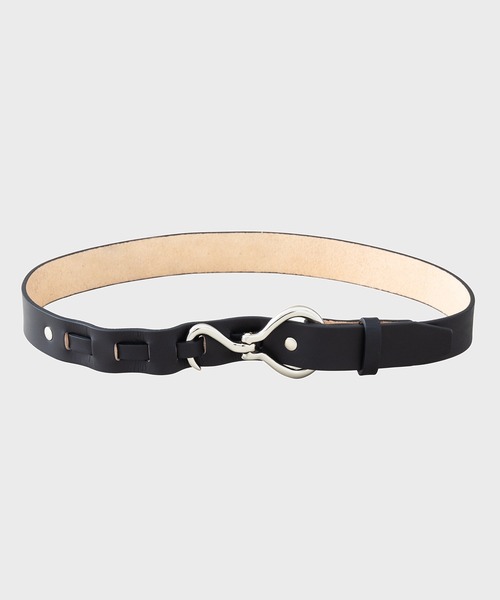 【即完&新品✨】ITTI Lui's別注 フックベルト 定価￥19800！ ▽ITTI 別注 フックベルト size: free color: black/silver