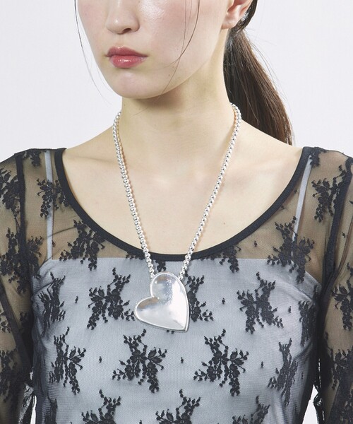 Firsthand（ファーストハンド）の「Firsthand/ファーストハンド LARGE HEART NECKLACE / ラージハートモチーフネックレス（ネックレス・レディース・シルバー/ゴールド・FREE）」の12枚目の写真