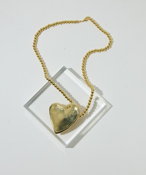 Firsthand（ファーストハンド）の「Firsthand/ファーストハンド LARGE HEART NECKLACE / ラージハートモチーフネックレス（ネックレス・レディース・シルバー/ゴールド・FREE）」の14枚目の写真