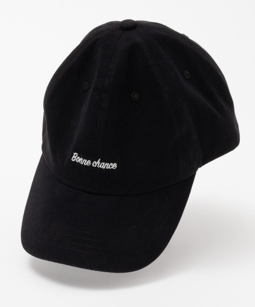 HusHusH（ハッシュアッシュ）の「HusHusH ハッシュアッシュ サイズ調整可能 ツイル刺繍キャップ（キャップ・レディース・アイボリー/ブラック/カーキ/ベージュ・フリー）」の3枚目の写真