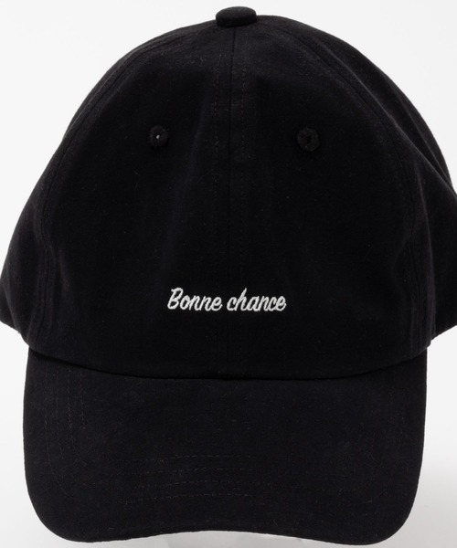 HusHusH（ハッシュアッシュ）の「HusHusH ハッシュアッシュ サイズ調整可能 ツイル刺繍キャップ（キャップ・レディース・アイボリー/ブラック/カーキ/ベージュ・フリー）」の8枚目の写真