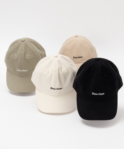 HusHusH（ハッシュアッシュ）の「HusHusH ハッシュアッシュ サイズ調整可能 ツイル刺繍キャップ（キャップ・レディース・アイボリー/ブラック/カーキ/ベージュ・フリー）」の11枚目の写真