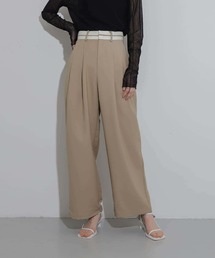 SENSE OF PLACE by URBAN RESEARCH | マーベルトデザインワイドパンツ(その他パンツ)