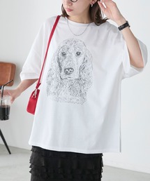 DOGプリントTEE