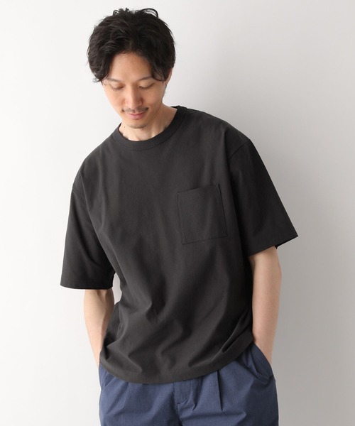 GLOBAL WORK（グローバルワーク）の「サラサラ快適DRYポケットTEE/半袖