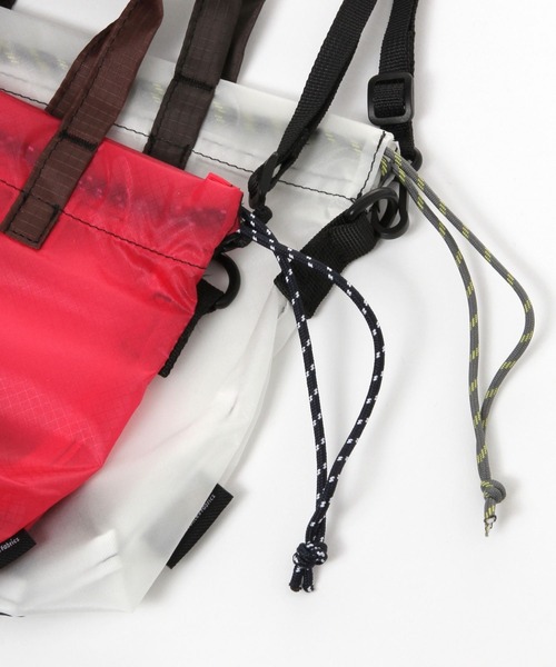 COBMASTER（コブマスター）の「【Cobmaster（コブマスター）×BAYFLOW】[軽量!!]巾着ポーチ（ショルダーバッグ・レディース・ホワイト/ブラック/グリーン/ブラウン/ピンク・0）」の11枚目の写真