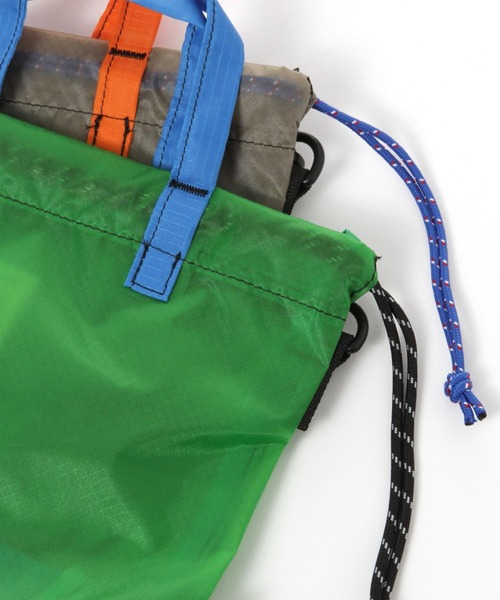 COBMASTER（コブマスター）の「【Cobmaster（コブマスター）×BAYFLOW】[軽量!!]巾着ポーチ（ショルダーバッグ・レディース・ホワイト/ブラック/グリーン/ブラウン/ピンク・0）」の9枚目の写真