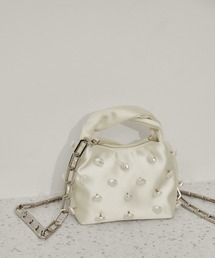 ADAM ET ROPE' | 【STINE GOYA(スティーヌゴヤ)】Pearl Satin Bag(ショルダーバッグ)