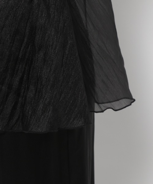 mysty woman（ミスティウーマン）の「フリルボリュームキャミ　120999（キャミソール・レディース・アイボリー/ブラック・FREE）」の14枚目の写真