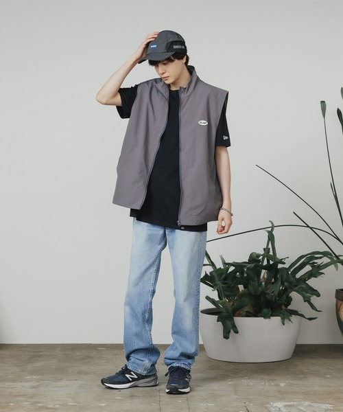 SUGGESTION（サジェッション）の「SUGGESTION/サジェッション ナイロンスタンドベスト（ベスト・メンズ・ブラック/グリーン/グレー・M/L）」の22枚目の写真