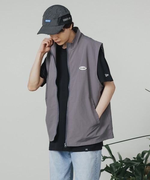 SUGGESTION（サジェッション）の「SUGGESTION/サジェッション ナイロンスタンドベスト（ベスト・メンズ・ブラック/グリーン/グレー・M/L）」の18枚目の写真