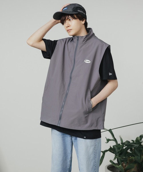 SUGGESTION（サジェッション）の「SUGGESTION/サジェッション ナイロンスタンドベスト（ベスト・メンズ・ブラック/グリーン/グレー・M/L）」の17枚目の写真