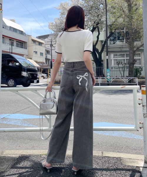 one wayザッカ(ワンウェイザッカ)の「エナメル2wayミニボストン(ボストンバッグ・レディース・ブラック/シルバー・FREE)」の16枚目の写真