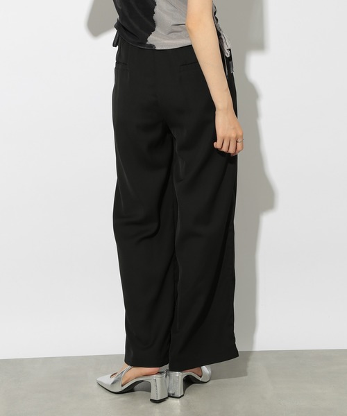 SETUP7（セットアップセブン）の「【SETUP7】ピンタックワイドルーズスラックス SCCH538（スラックス・レディース・グレー/ブラック・S/M）」の18枚目の写真