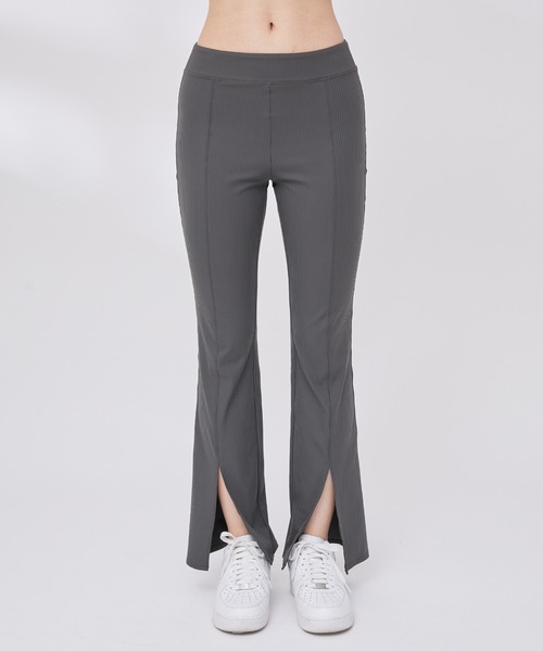 NERGY（ナージー）の「【UV & 水陸両用】リブフレアパンツ（カーゴパンツ・レディース・ブラック/カーキ/チャコールグレー・S/M）」の11枚目の写真