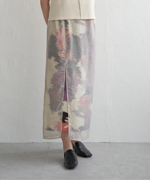 セール】オーガンジーレイヤードスカート（スカート）｜notch.（ノッチ