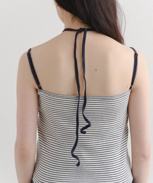 MILLER(ミラー)の「【Miller別注】コットンチョーカーキャミソール(キャミソール・レディース・ホワイト系その他/ネイビー・FREE)」の15枚目の写真