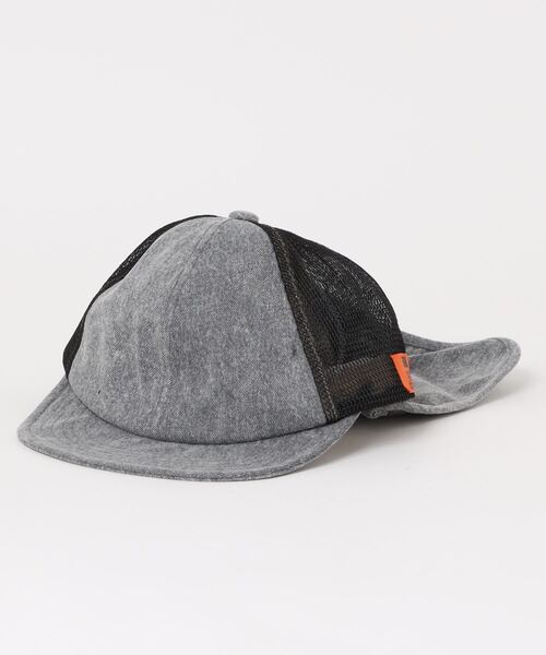 Ocean&Ground（オーシャン&グラウンド）の「シェード付きメッシュCAP（kids/S～L)（キャップ・キッズ・ネイビー/パープル/グレー・S/M/L）」の2枚目の写真