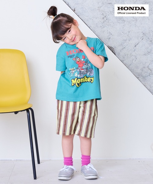 MARKEY'S(マーキーズ)の「【Honda】別注プリントTシャツ(80~130cm)(Tシャツ/カットソー・キッズ・グリーン/ブラック/杢グレー・120/110/100/90/130/80)」の5枚目の写真