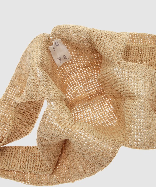seya.（セヤ）の「MINI RAFFIA BAG（トートバッグ・レディース・ベージュ・F）」の2枚目の写真