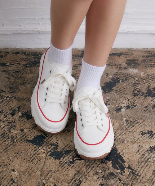 爽やかコーデ☆【ALDO】Rayes 厚底スニーカー ローカット♪ 厚底スニーカー|ems excite | RETRO GIRL ONLINE STORE レトロ
