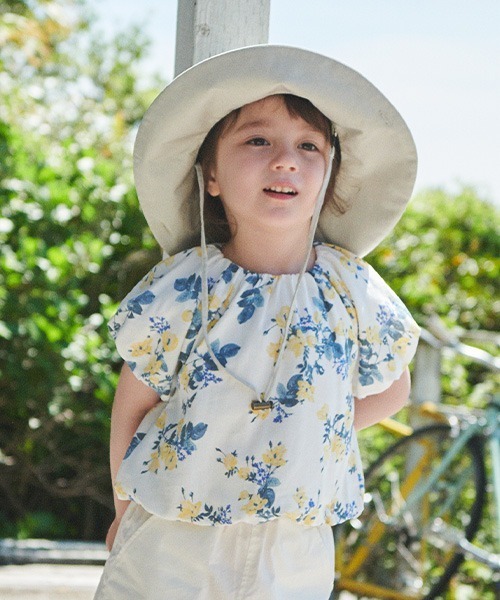 petit main（プティマイン）の「【リンク】バルーンブラウス(キッズ)（シャツ/ブラウス・キッズ・アイボリー/イエロー/ブラック/ピンク・80ｃｍ/90cm/110cm/130cm/100cm/120cm）」の3枚目の写真