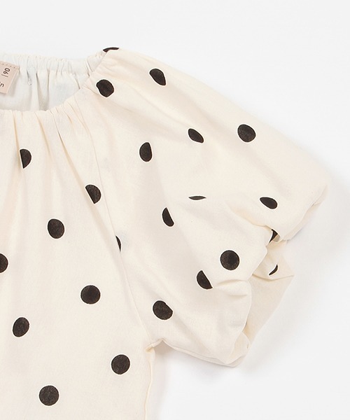 petit main（プティマイン）の「【リンク】バルーンブラウス(キッズ)（シャツ/ブラウス・キッズ・アイボリー/イエロー/ブラック/ピンク・80ｃｍ/90cm/110cm/130cm/100cm/120cm）」の12枚目の写真