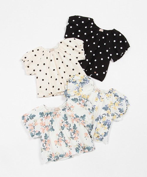 petit main（プティマイン）の「【リンク】バルーンブラウス(キッズ)（シャツ/ブラウス・キッズ・アイボリー/イエロー/ブラック/ピンク・80ｃｍ/90cm/110cm/130cm/100cm/120cm）」の18枚目の写真