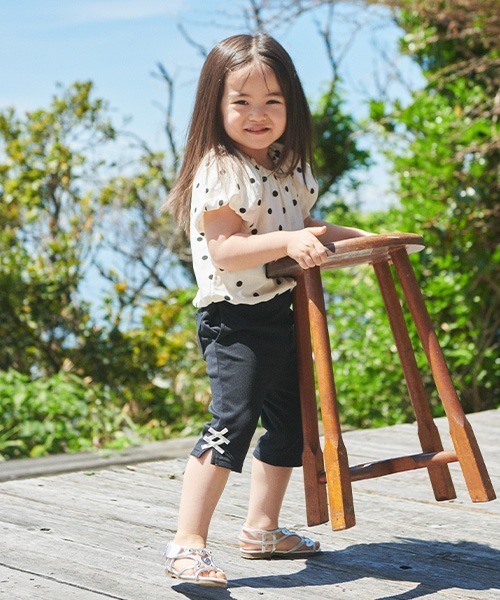 petit main（プティマイン）の「【リンク】バルーンブラウス(キッズ)（シャツ/ブラウス・キッズ・アイボリー/イエロー/ブラック/ピンク・80ｃｍ/90cm/110cm/130cm/100cm/120cm）」の5枚目の写真