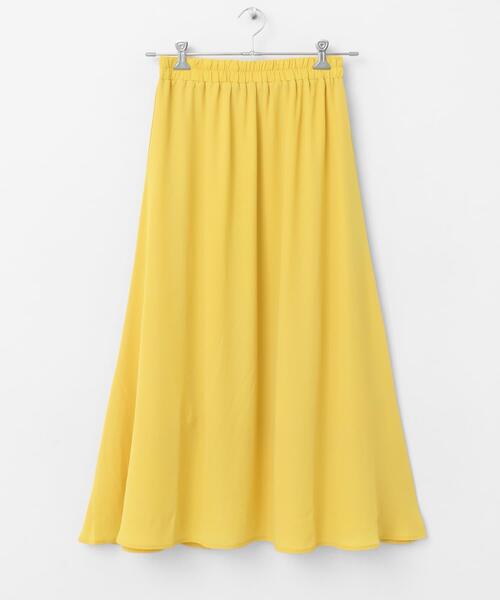 ITEMS URBANRESEARCH(アイテムズ アーバンリサーチ)の「フレアスカート(スカート・レディース・イエロー/ベージュ系その他/ブラック系その他・FREE)」の12枚目の写真
