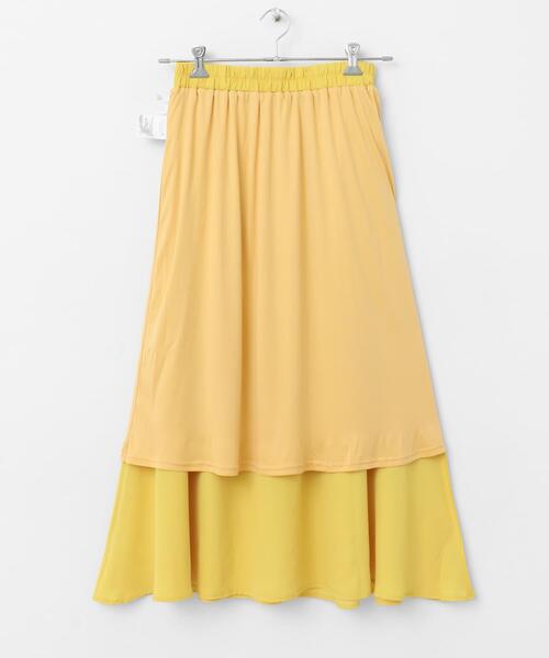ITEMS URBANRESEARCH(アイテムズ アーバンリサーチ)の「フレアスカート(スカート・レディース・イエロー/ベージュ系その他/ブラック系その他・FREE)」の13枚目の写真