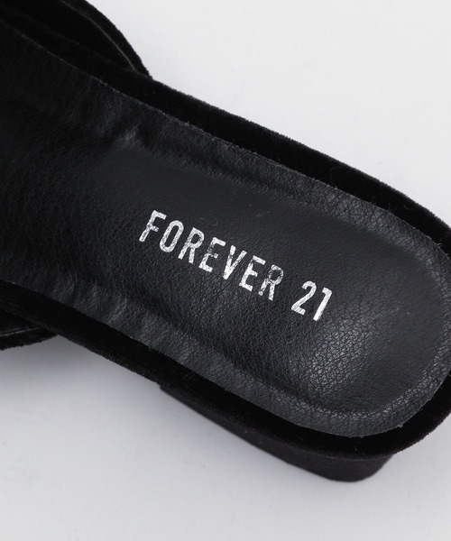 FOREVER 21(フォーエバー トゥエンティーワン)の「【2024SS】ベロアリボンサンダル(サンダル・レディース・ブラック/ブラウン・LARGE/MEDIUM/SMALL)」の9枚目の写真