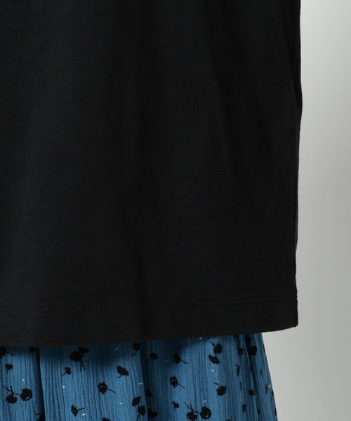 niko and...（ニコアンド）の「袖布帛レースバルーンプルオーバー（Tシャツ/カットソー・レディース・ブラック/イエロー/ピンク/オフホワイト・LARGE/MEDIUM）」の19枚目の写真